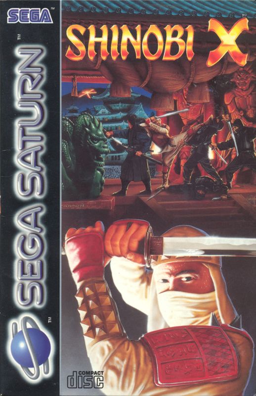 Shinobi Legions box art for Sega Saturn